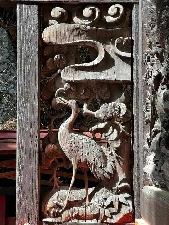 黒戸奈神社の芸術