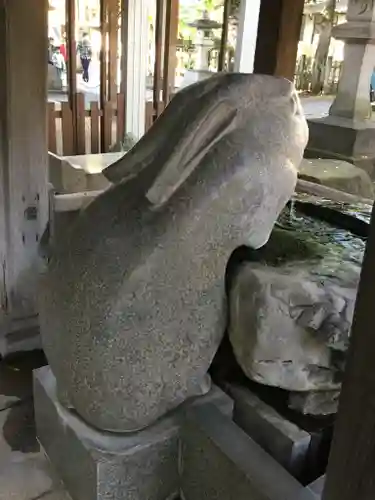 調神社の手水舎