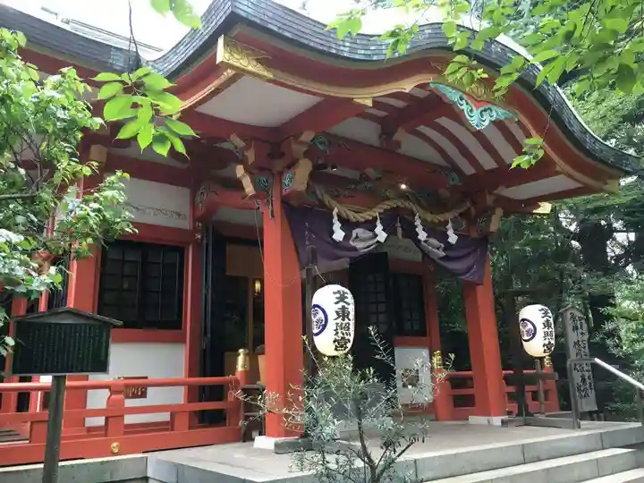 芝東照宮の本殿・本堂