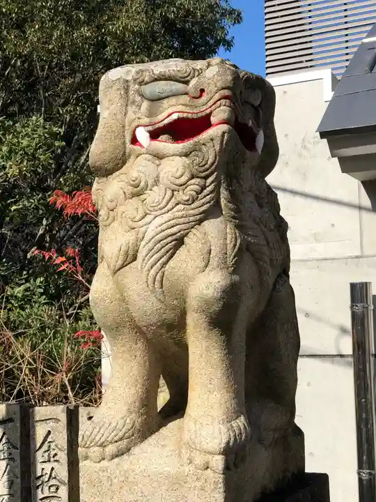 徳島眉山天神社の狛犬