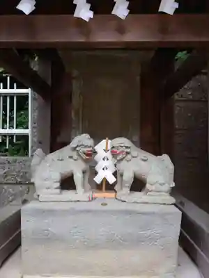 八條八幡神社の狛犬