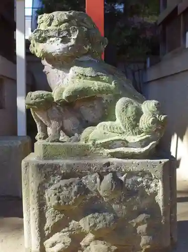 千葉神社の狛犬