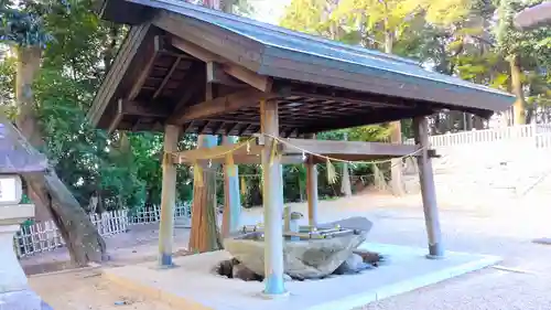 稲前神社の手水舎