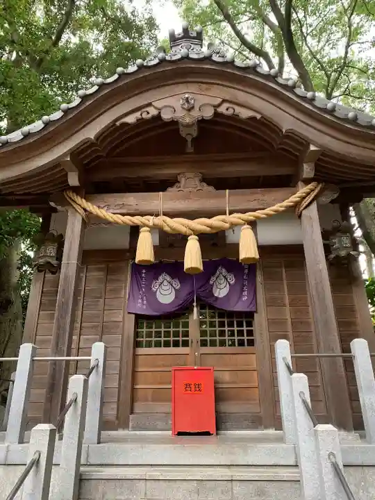 鵜森神社の本殿・本堂