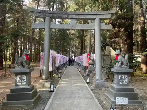 豊川閣　妙厳寺の鳥居