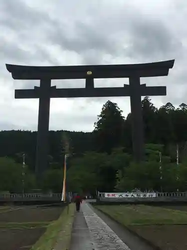 熊野本宮大社の鳥居