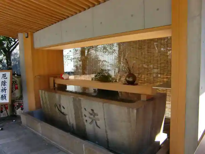 乃木神社の手水舎