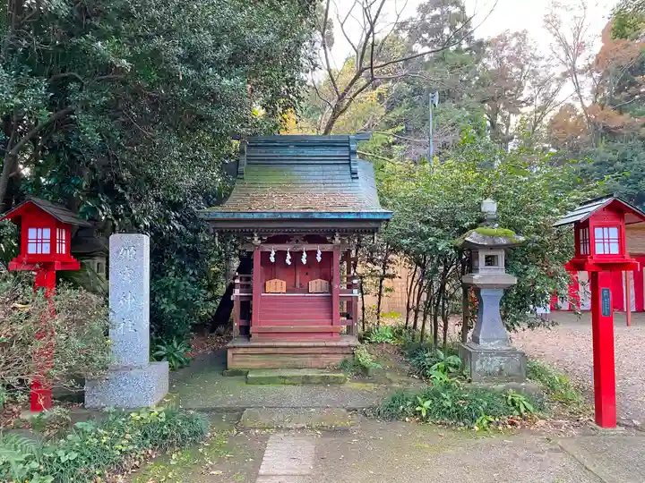 鷲宮神社の末社・摂社