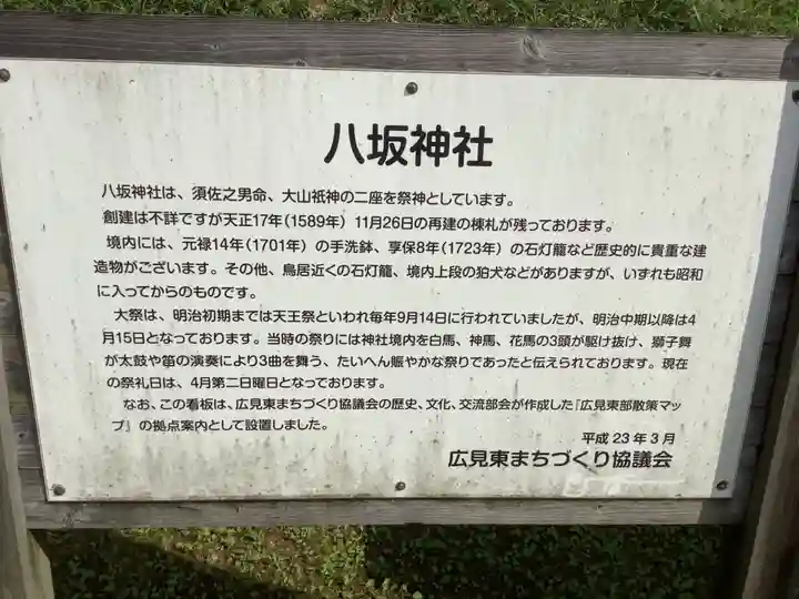 八坂神社(広見東八坂神社)の歴史