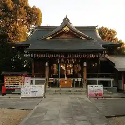 中野沼袋氷川神社の本殿・本堂
