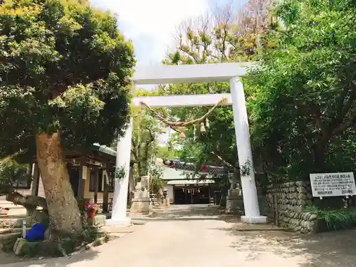 白羽神社の鳥居