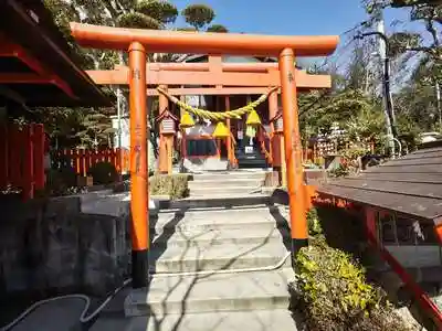 荒熊神社の鳥居