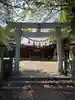楡山神社の鳥居