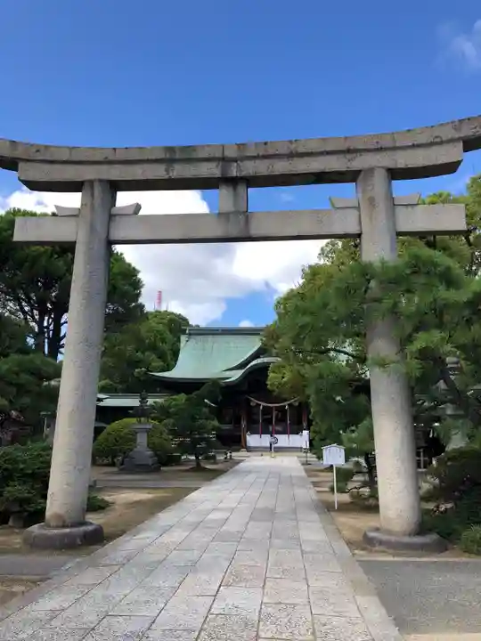 大元 宗忠神社の鳥居
