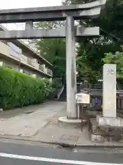 北澤八幡神社の鳥居