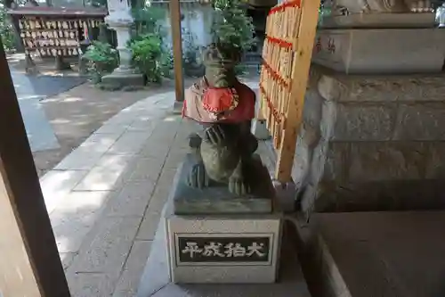 大宝八幡宮の狛犬