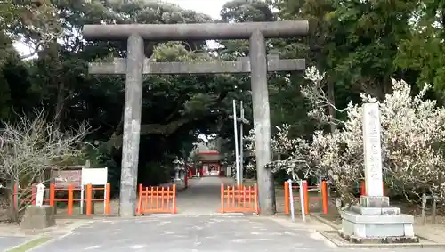 息栖神社の鳥居