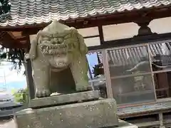 三島八幡神社の狛犬