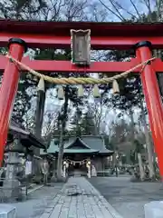 小室浅間神社の鳥居