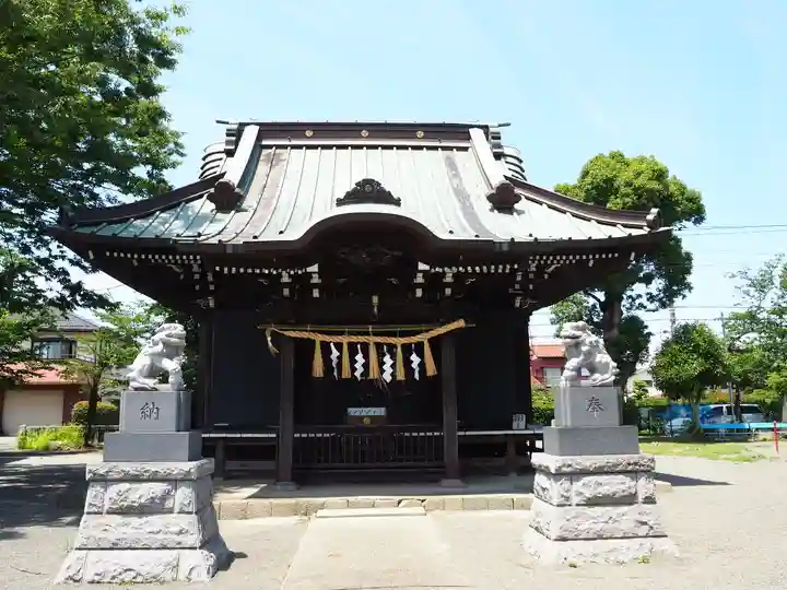 諏訪神社の本殿・本堂