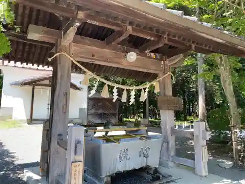 冨士御室浅間神社の手水舎