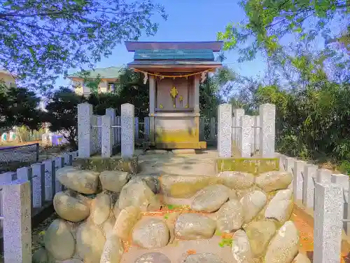 八幡社（萩原町西宮重）の本殿・本堂