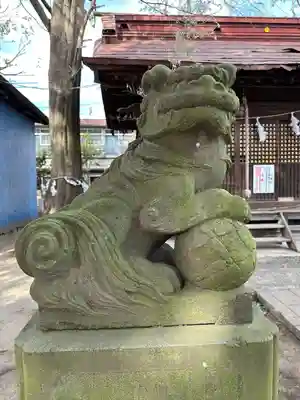 道生神社の狛犬