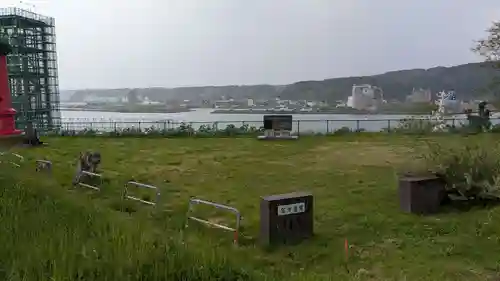 湊神社跡の周辺
