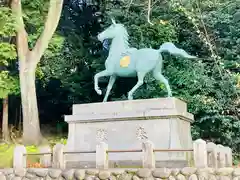 船津神社の狛犬