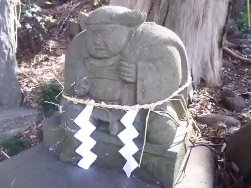 赤城神社の像