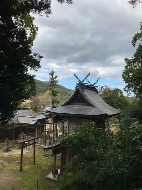 伊福部神社の本殿・本堂