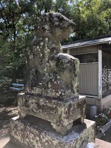 大麻比古神社の狛犬