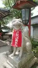 源九郎稲荷神社の狛犬