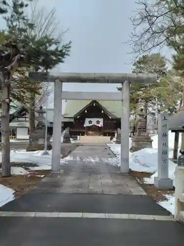 上川神社頓宮の鳥居