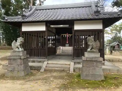 荒見神社の山門・神門