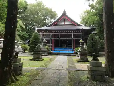山中浅間神社の本殿・本堂