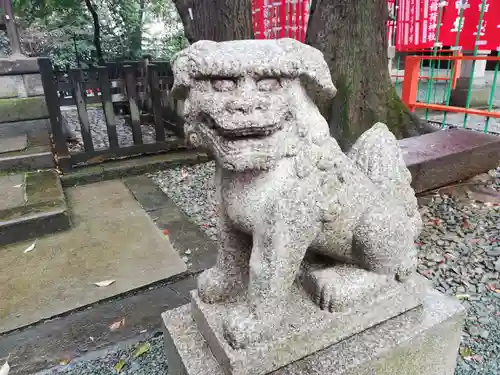 金王八幡宮の狛犬