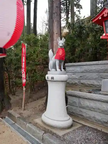 高屋敷稲荷神社の狛犬