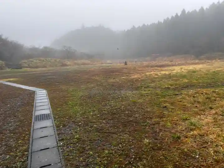 阿字ヶ池弁財天の景色