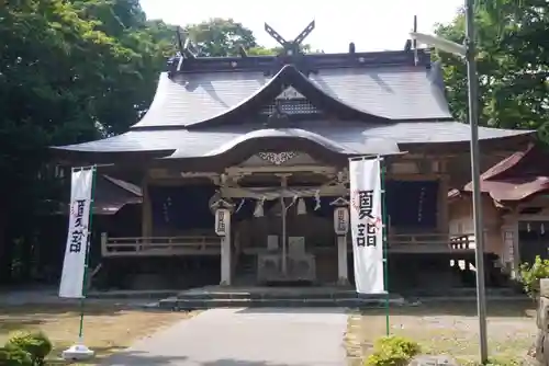 尻岸内八幡神社の本殿・本堂