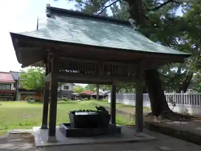 水若酢神社の手水舎