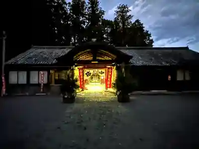 和束天満宮の本殿・本堂