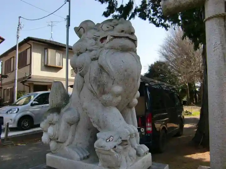 天照神社の狛犬
