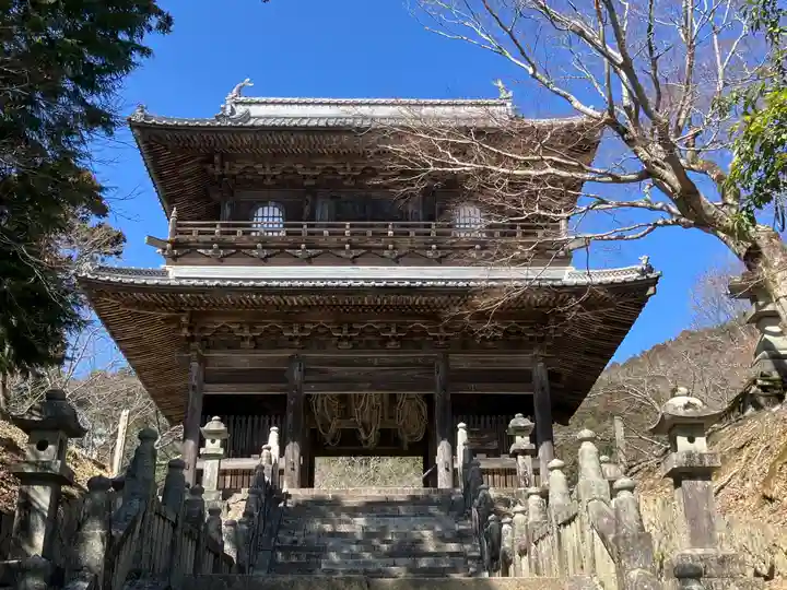 箸蔵寺の山門・神門