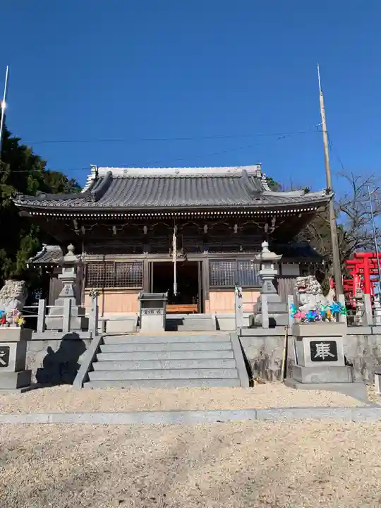 金井神社の本殿・本堂
