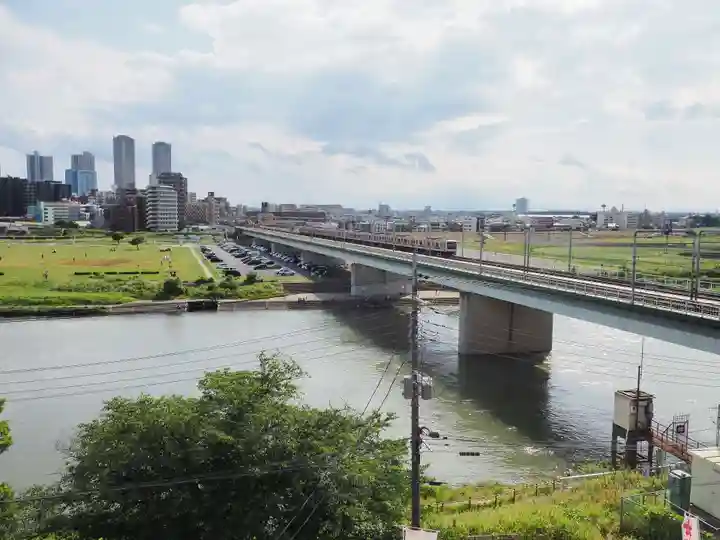 多摩川浅間神社の周辺