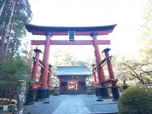 北口本宮冨士浅間神社の鳥居