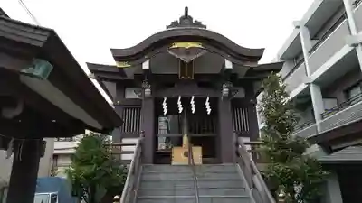 神楽坂若宮八幡神社の本殿・本堂