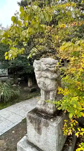 等乃伎神社の狛犬