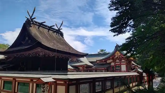 福山八幡宮の本殿